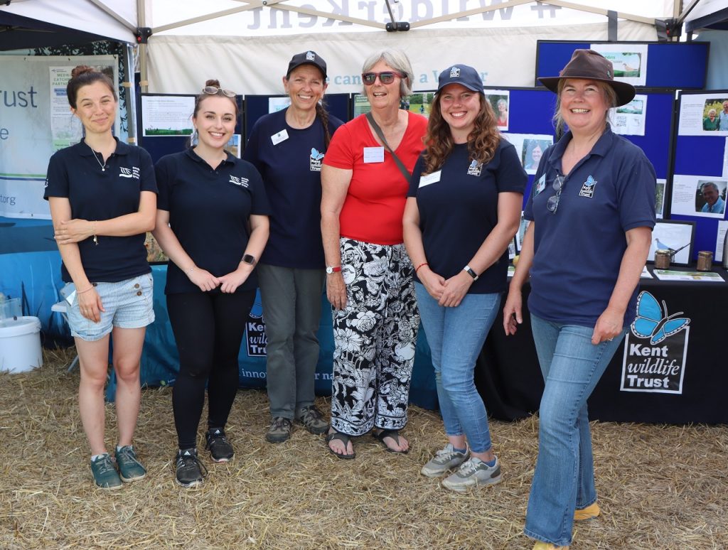 SERT and Kent Wildlife Trust at the Ploughing Match. Picture by Anne Tipples