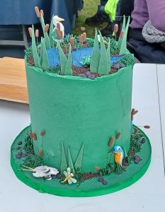 The wetlands cake by Heidi's Cakes